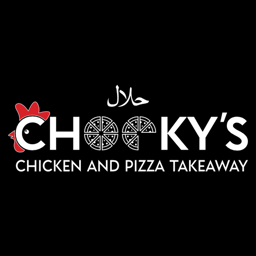 Chooky's Chicken & Pizza logo.